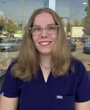 veterinary clinic Kelowna team member Ashley Kilcup
